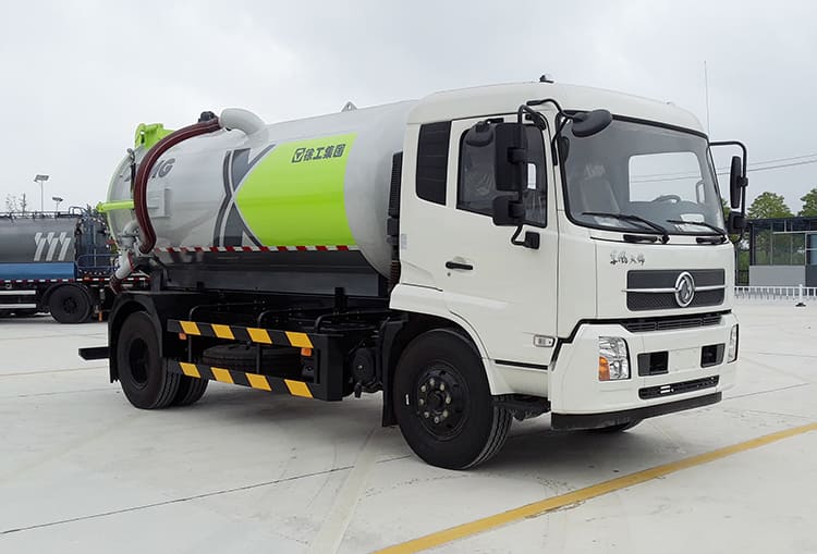 XCMG official manufacturer 10 ton vaccum truck sewage suction XZJ5180GXWD5 for sale